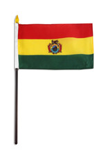 Stick Flag 4"x6" - Bolivia