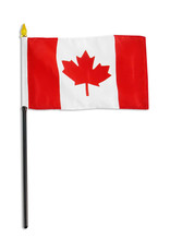 Stick Flag 4"x6" - Canada