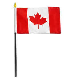 Stick Flag 4"x6" - Canada