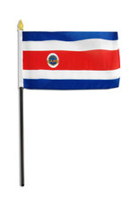 Stick Flag 4"x6" - Costa Rica