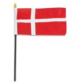 Stick Flag 4"x6" - Denmark