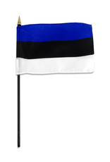 Stick Flag 4"x6" - Estonia