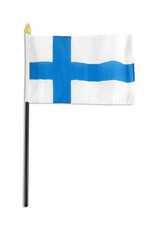 Stick Flag 4"x6" - Finland