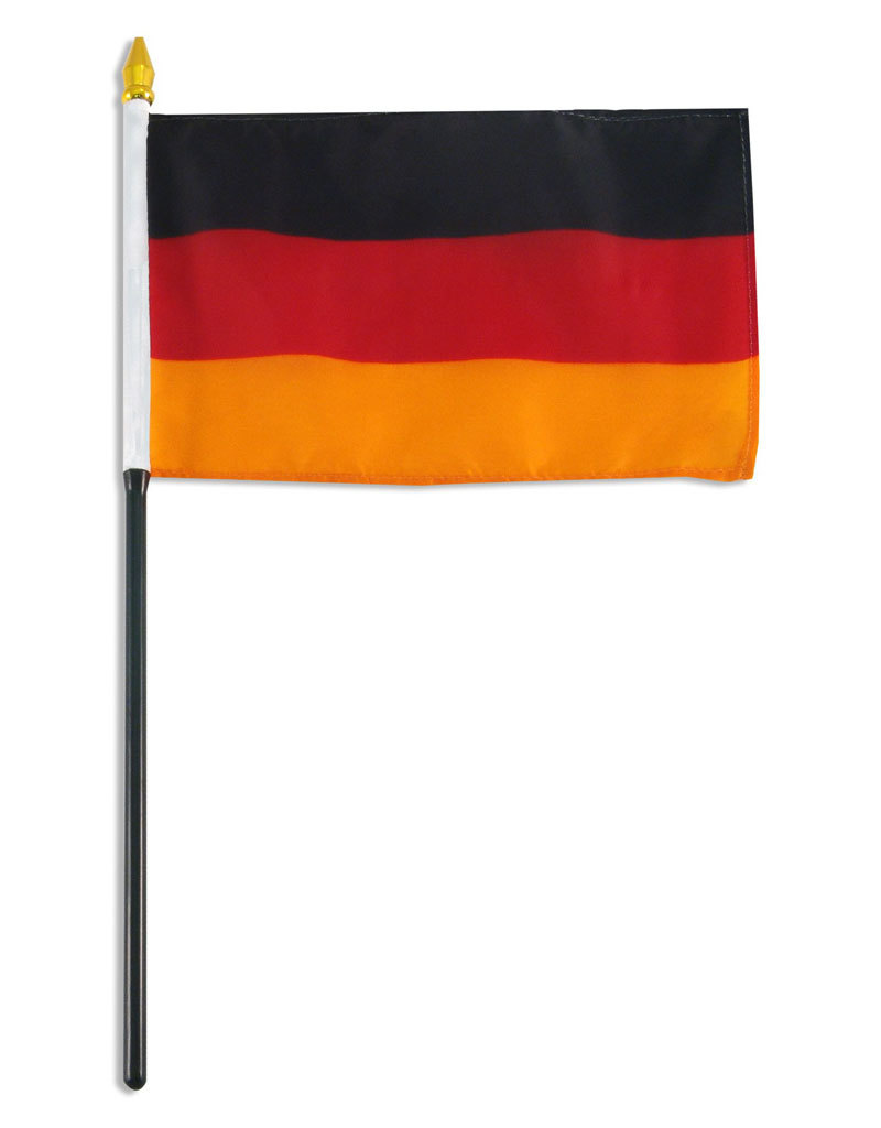 Stick Flag 4"x6" - Germany