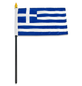 Stick Flag 4"x6" - Greece