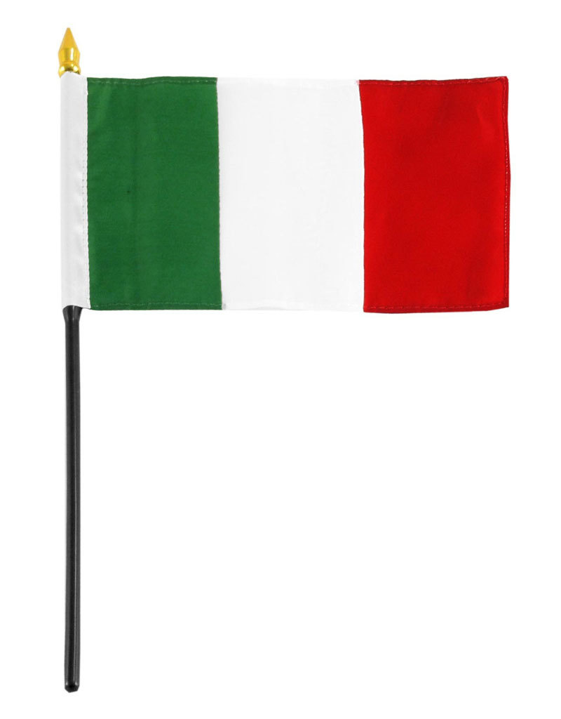 Stick Flag 4"x6" - Italy