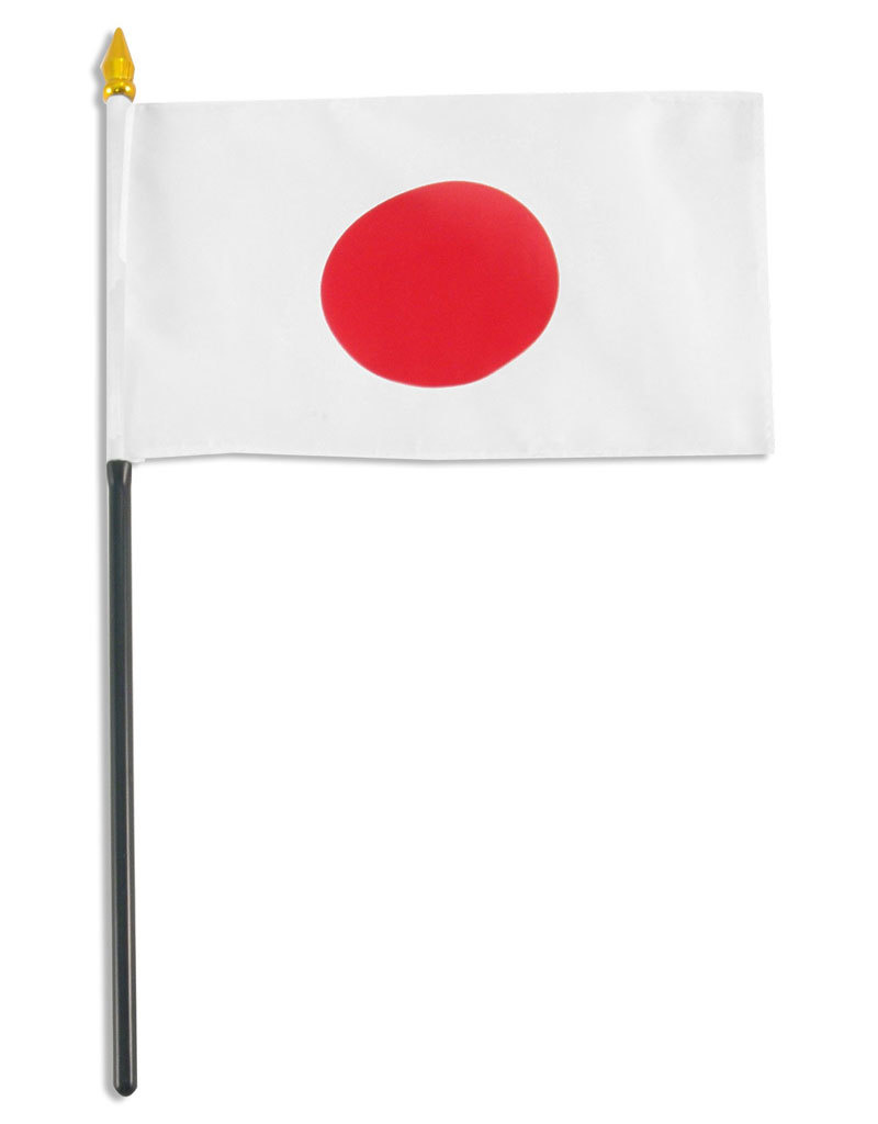 Stick Flag 4"x6" - Japan