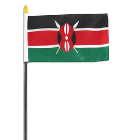 Stick Flag 4"x6" - Kenya