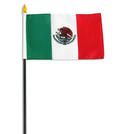 Stick Flag 4"x6" - Mexico