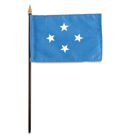 Stick Flag 4"x6" - Micronesia