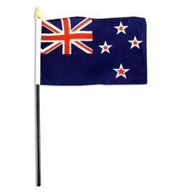 Stick Flag 4"x6" - New Zealand