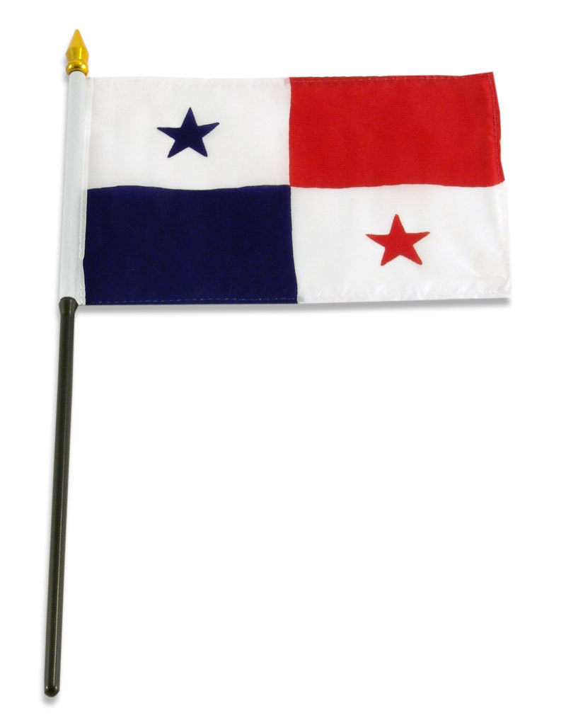 Stick Flag 4"x6" - Panama