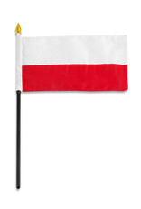Stick Flag 4"x6" - Poland