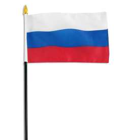 Stick Flag 4"x6" - Russian Federation