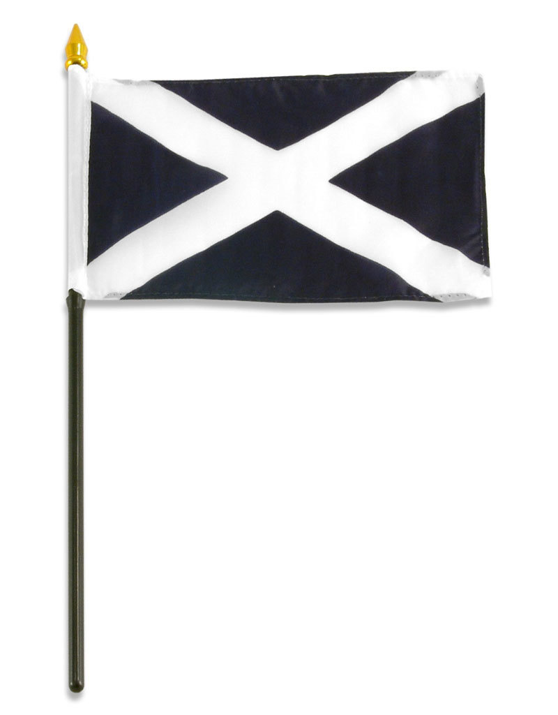 Stick Flag 4"x6" - Scotland