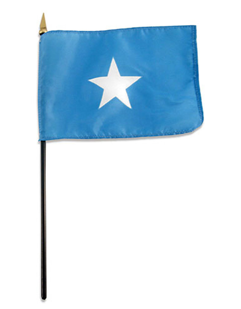 Stick Flag 4"x6" - Somalia