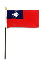 Stick Flag 4"x6" - Taiwan