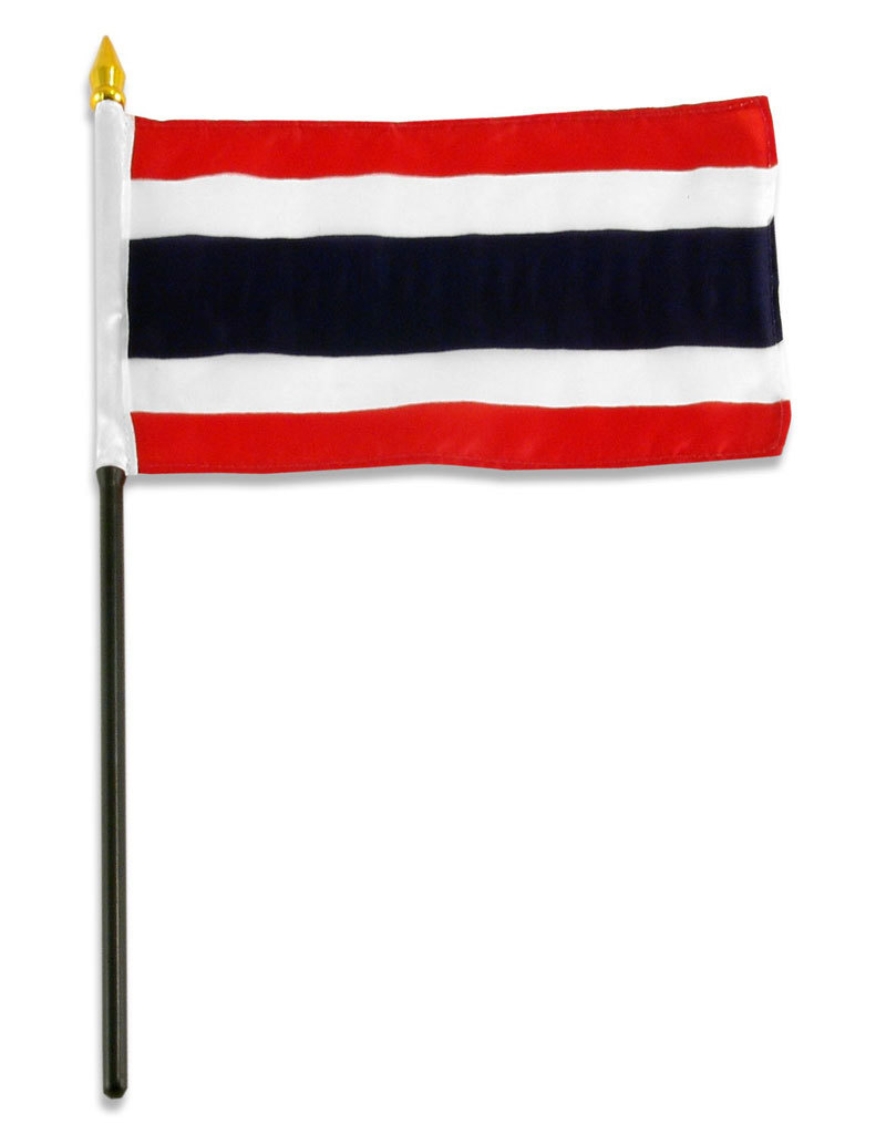 Stick Flag 4"x6" - Thailand