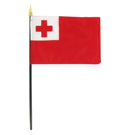 Stick Flag 4"x6" - Tonga
