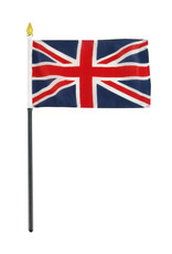 Stick Flag 4"x6" - United Kingdom