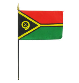 Stick Flag 4"x6" - Vanuatu