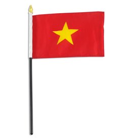 Stick Flag 4"x6" - Vietnam
