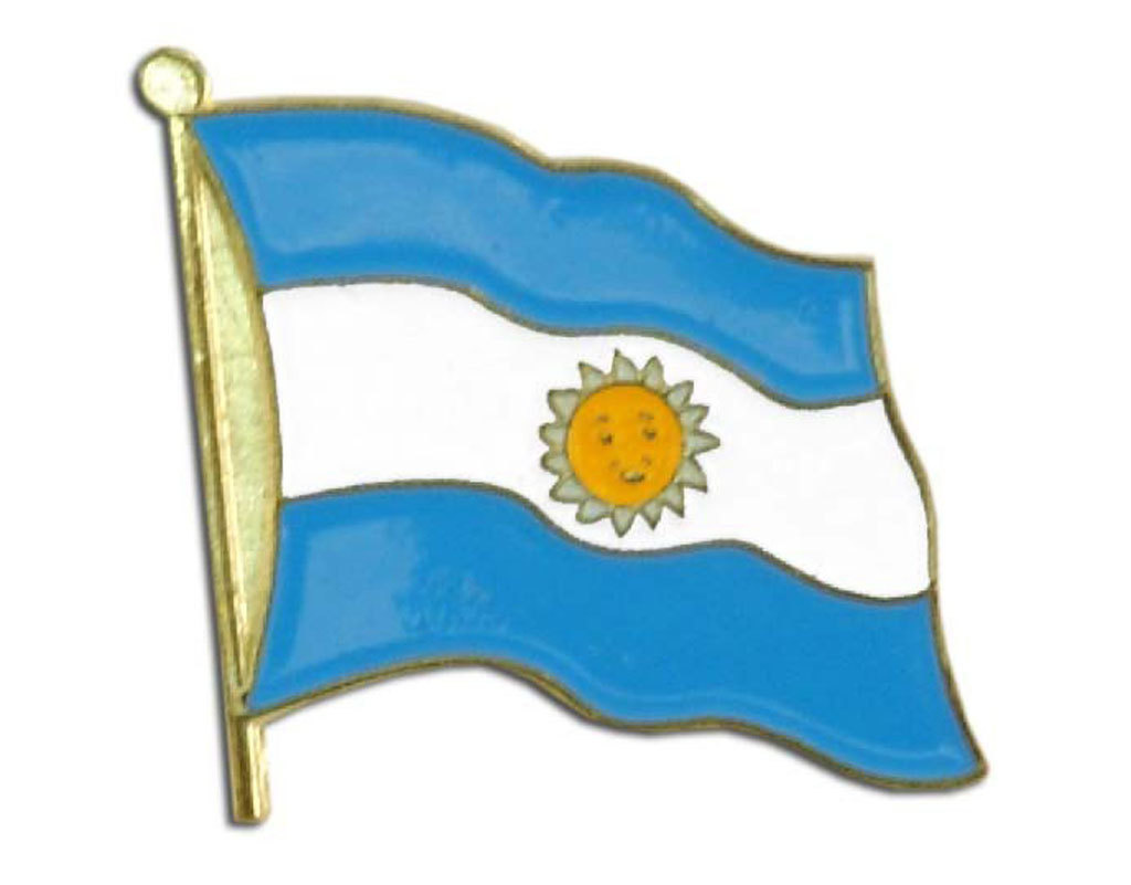 Lapel Pin - Argentina Flag