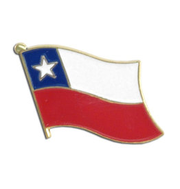Lapel Pin - Chile Flag