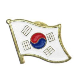 Lapel Pin - Korea Flag