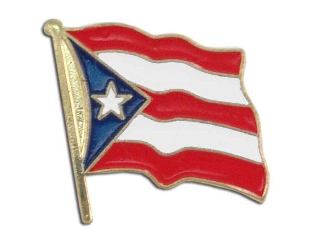 Lapel Pin - Puerto Rico