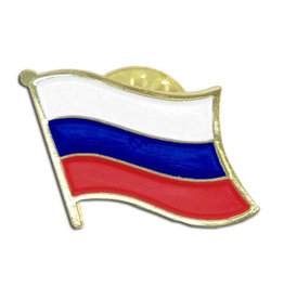 Lapel Pin - Russian Flag