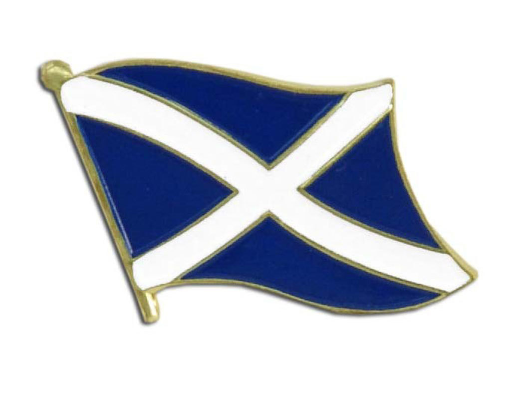 Lapel Pin - Scotland Flag