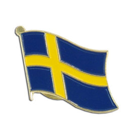 Lapel Pin - Sweden Flag