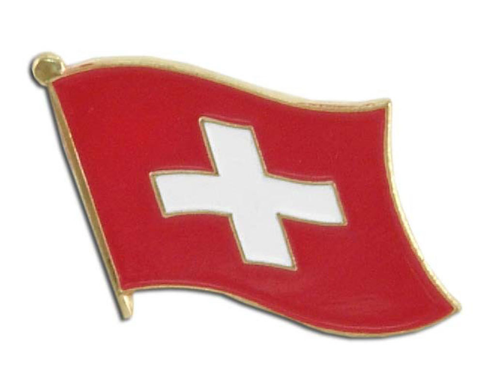 Lapel Pin - Switzerland Flag