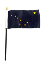 Stick Flag 4"x6" - Alaska