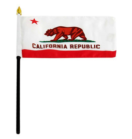 Stick Flag 4"x6" - California