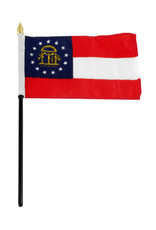 Stick Flag 4"x6" - Georgia