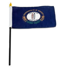 Stick Flag 4"x6" - Kentucky