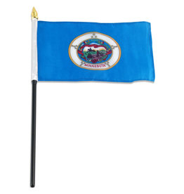 Stick Flag 4"x6" - Minnesota