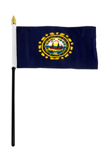 Stick Flag 4"x6" - New Hampshire