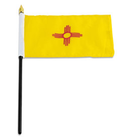 Stick Flag 4"x6" - New Mexico