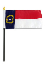 Stick Flag 4"x6" - North Carolina