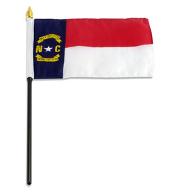 Stick Flag 4"x6" - North Carolina