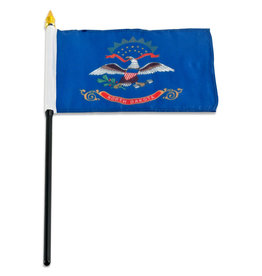 Stick Flag 4"x6" - North Dakota