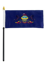 Stick Flag 4"x6" - Pennsylvania