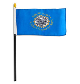 Stick Flag 4"x6" - South Dakota