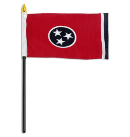 Stick Flag 4"x6" - Tennessee