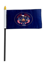 Stick Flag 4"x6" - Utah