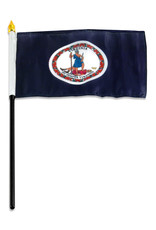 Stick Flag 4"x6" - Virginia