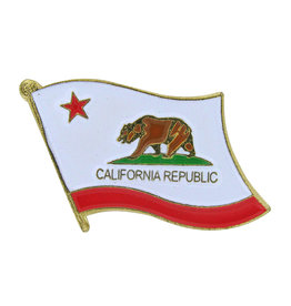 Lapel Pin - California State Flag